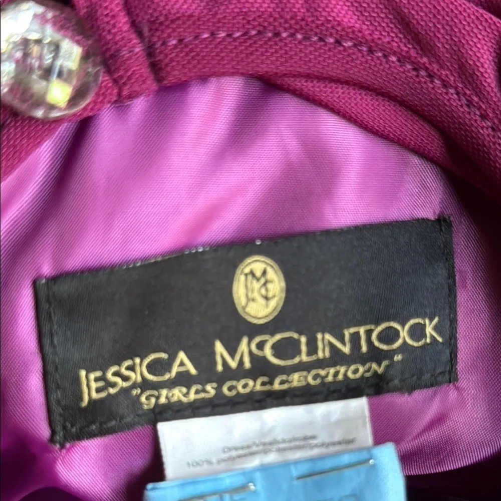 JESSICA McCLINTOCK “Girls Collection” Purple Formal Dress, girls’ size 10